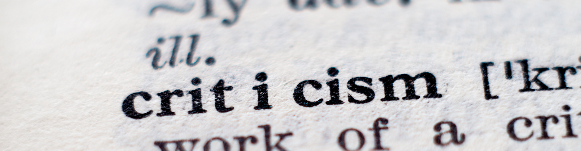 When judicial criticism is unjustified